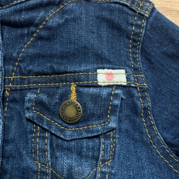 Lucky Brand Denim Jacket 3T - Picture 2 of 4